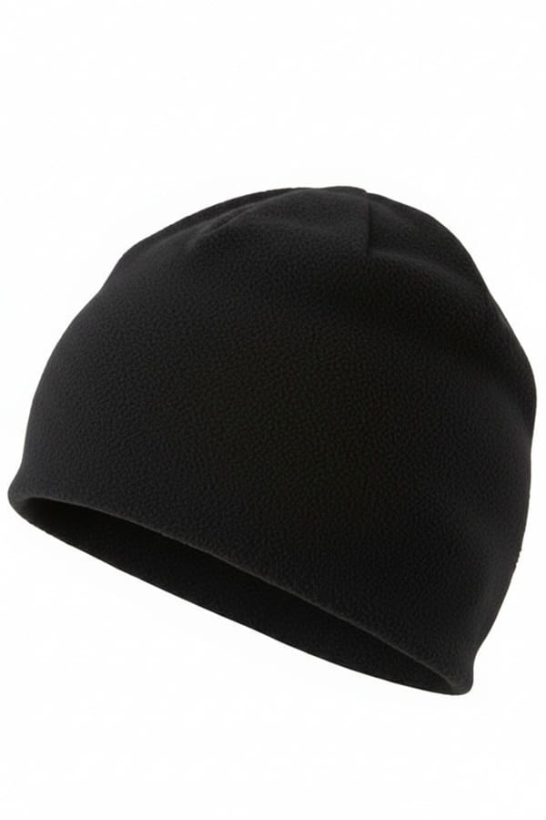 Berretto di pile nero