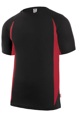 XL OFFERTA Maglietta tecnica bicolore Nera
