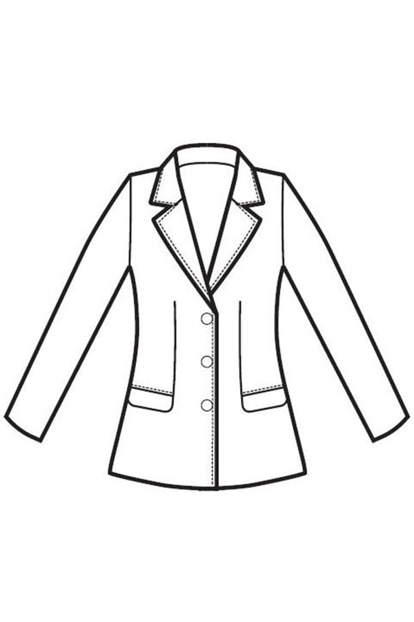 Giacca elegante Donna Atlanta nera