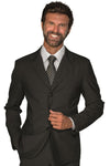 Giacca Uomo Cleveland Nera elegante 3 bottoni