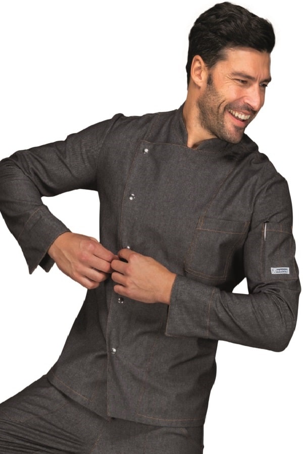 Giacca Cuoco Belfast Slim Black Jeans - ITALIADIVISE