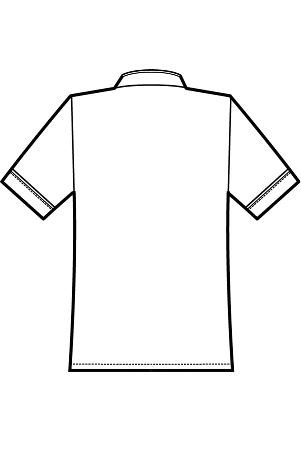 Giacca cuoco extra light disegno rear