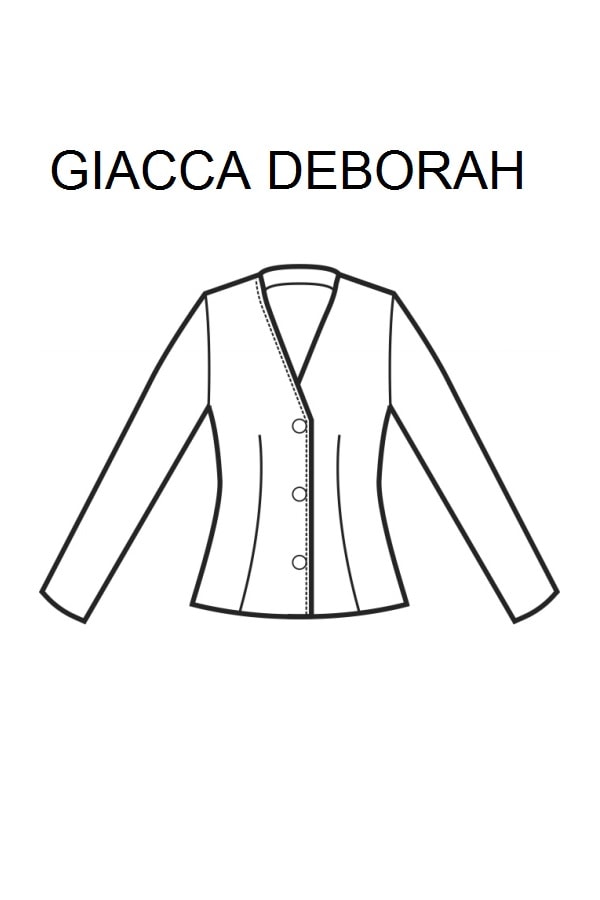 Giacca Deborah Disegno front