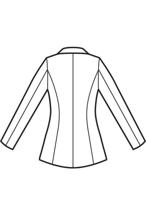 Giacca liberty disegno rear