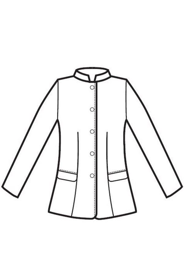 Giacca elegante Donna Nairobi nera disegno