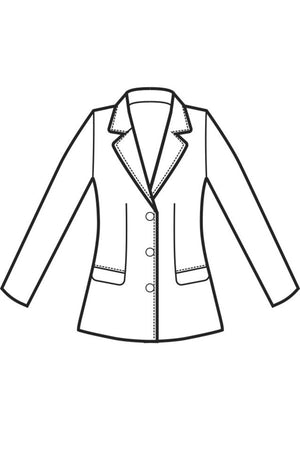 Giacca Donna Portland disegno front