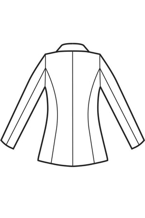 Giacca Donna Portland disegno rear