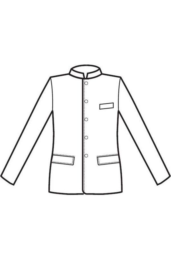Giacca Uomo Riad Blu disegno front