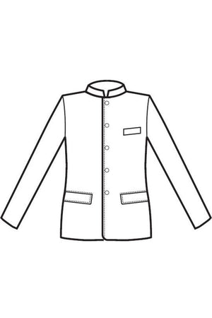 Giacca Uomo Riad Blu disegno front