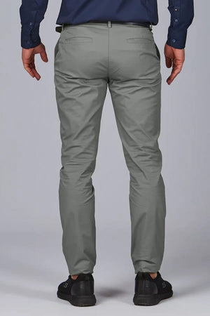 Pantaloni Chino Garys T400 Grigi back