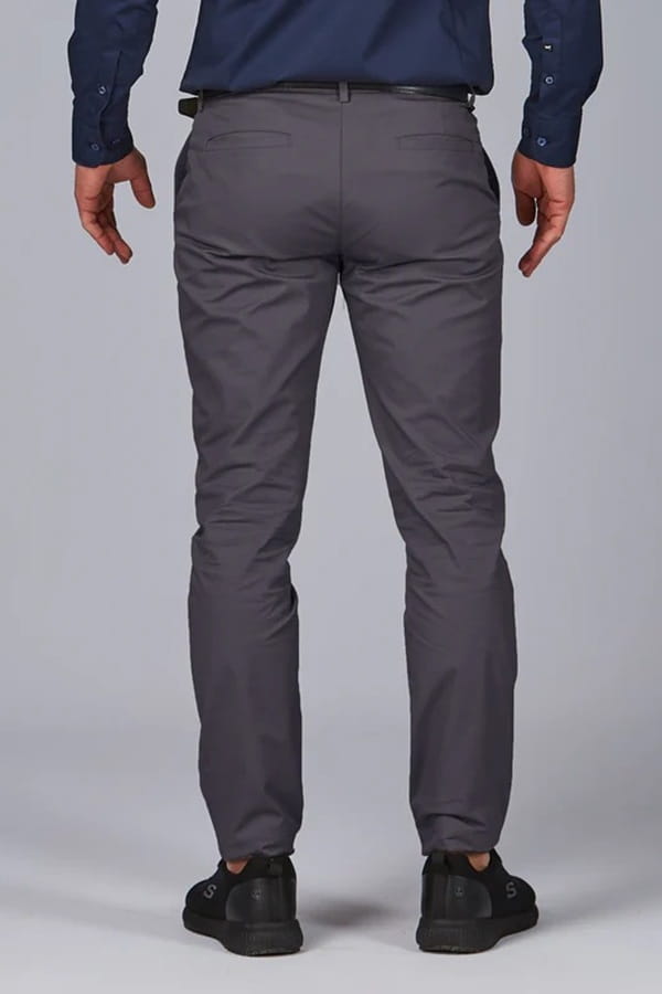 Pantaloni Chino Garys T400 Marengo back
