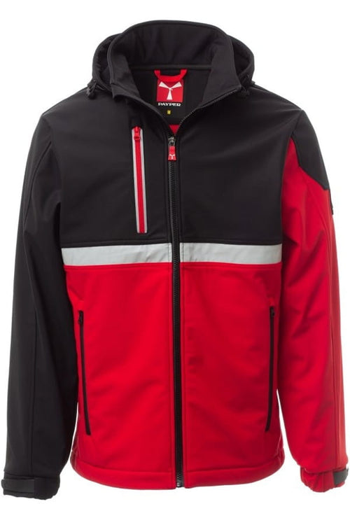 Softshell imbottito Payper Wise Padded Rosso