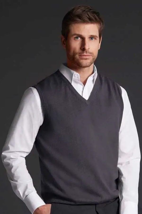 M OFFERTA Maglia gilet collo a V  Pullover