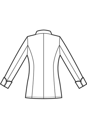 Giacca Lady disegno rear