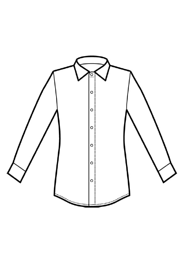 Camicia Unisex Nevada disegno front