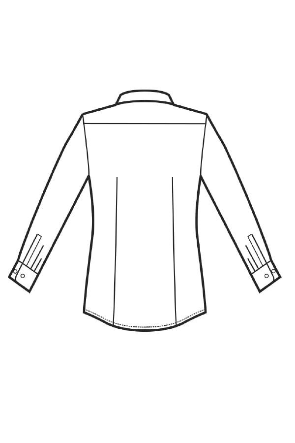 Camicia Nevada disegno rear