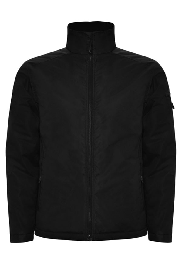 Giacca imbottita unisex Roly Utah nera