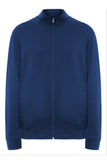 Felpa Collo alto full zip Roly Ulan blu royal