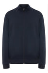 Felpa Collo alto full zip Roly Ulan blue navy