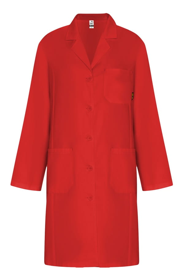 Camice Donna Roly Vaccine rosso