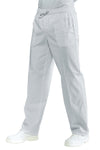 Pantalone unisex polycotone Bianco