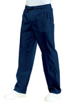 Pantaloni unisex Blu scuro Cotone