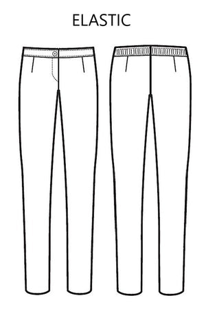 Pantalone Donna Trendy isacco disegno