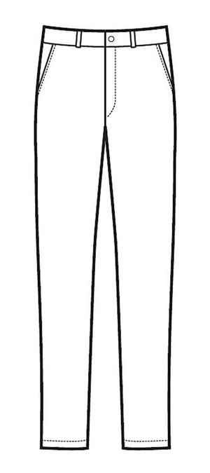 Pantalone unisex Seattle disegno front