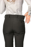 Pantalone Unisex Seattle Super Stretch non stiro Nero