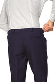 Pantalone Uomo Seattle Super Stretch non stiro Blu