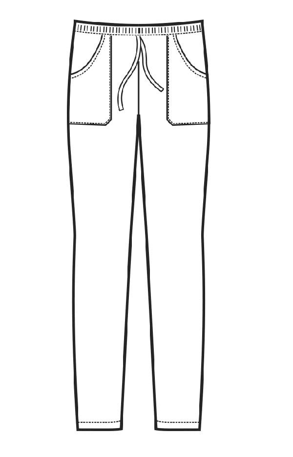 Pantalone unisex disegno front