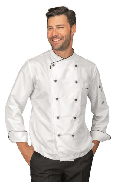 Video Giacca Cuoco Calidfornia Slim