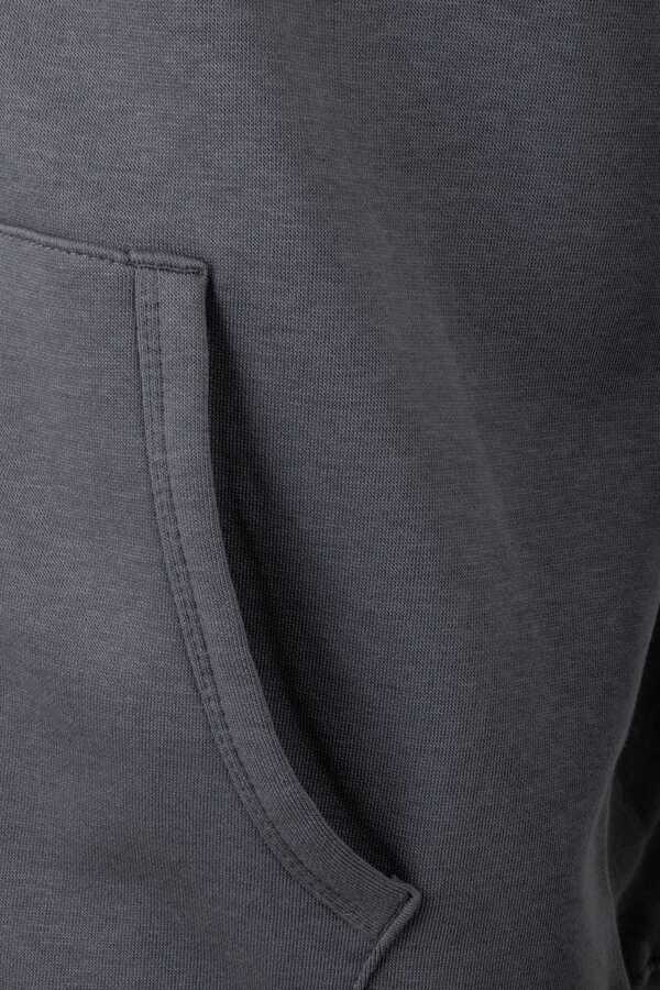 Felpa Unisex Mukua Byron Zip intera e Cappuccio tasca