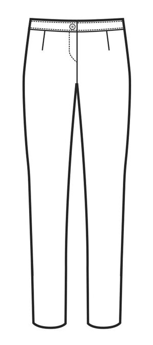 Pantalone Donna Trendi disegno-front