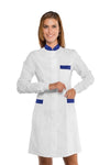Camice da Donna coreano Catalina bianco e blu - ITALIADIVISE