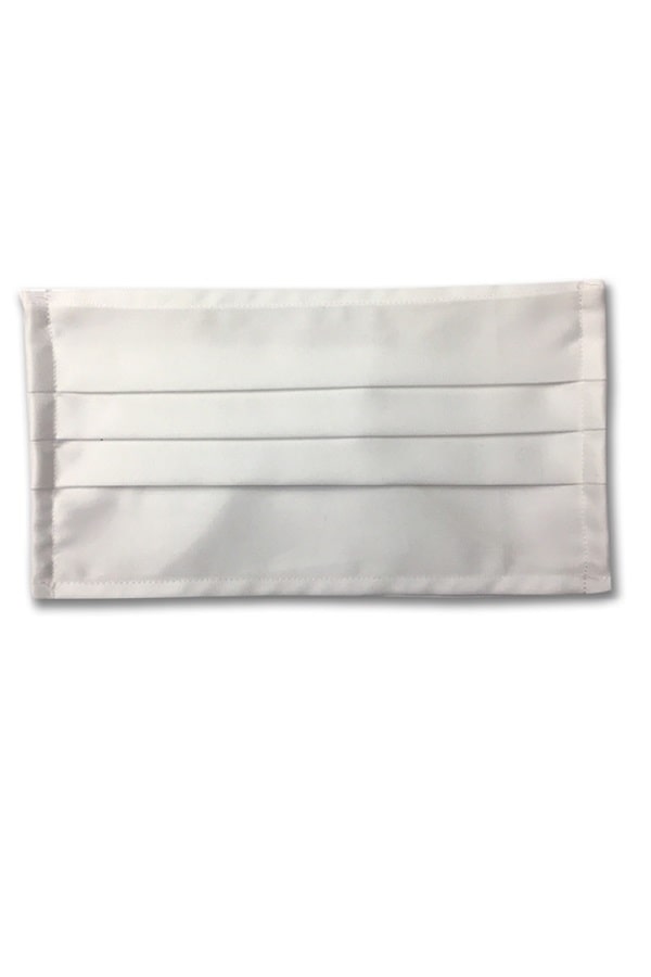 Mascherina in cotone doppio strato Bianca - ITALIADIVISE