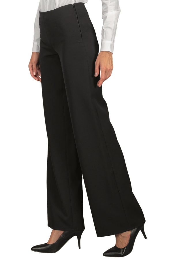 Pantalone Palazzo Super Stretch Nero