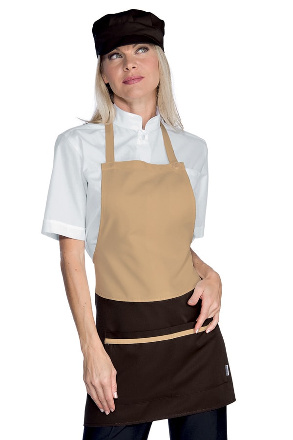 Grembiule Donna Brooklyn cacao biscotto