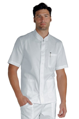 Casacca Corfu Bianca Cotone - ITALIADIVISE