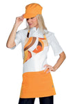Grembiule Donna Lollipop Colours Malindi albicocca