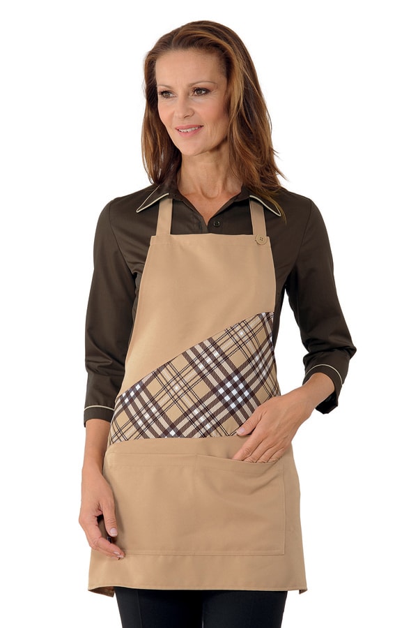 Grembiule Donna Lollipop Biscotto Tartan  415