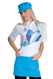 Grembiule Donna Lollipop Colours Malindi  turchese