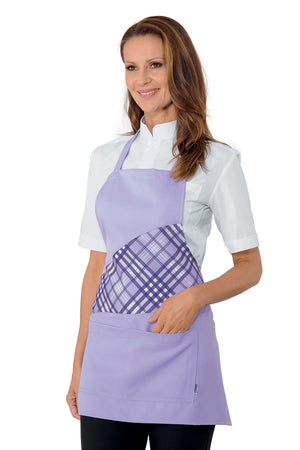 Grembiule Donna Lollipop Lilla Tartan 427
