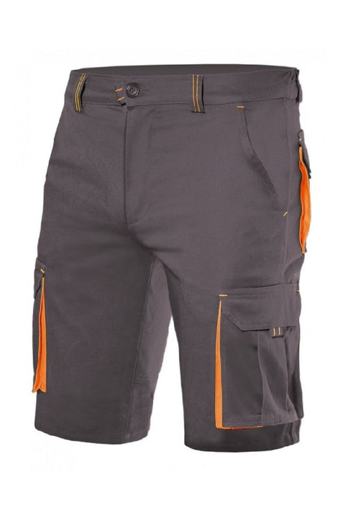 Bermuda bicolore Grigi Stretch multitasche - ITALIADIVISE