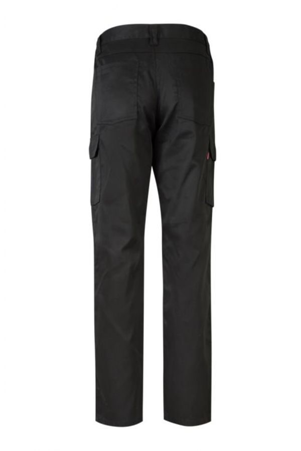 Pantaloni multitasche Slim-Fit nero