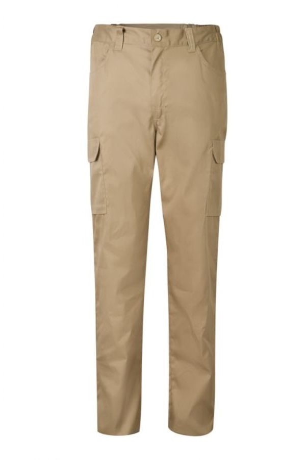 Pantaloni multitasche Slim-Fit sabbia