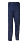 Pantaloni multitasche Slim-Fit blu