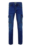 Pantalone Denim Jeans Stretch Multitasche