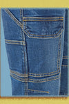 Pantalone Denim Jeans Stretch Multitasche