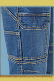 Pantalone Denim Jeans Stretch Multitasche